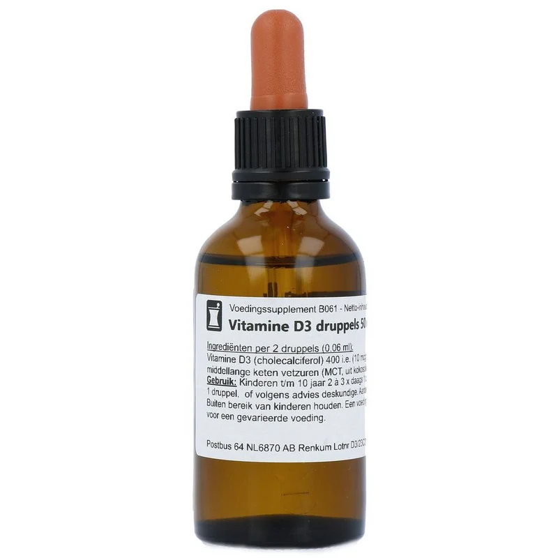 VeraSupplements Vitamine D3 Druppels 50 ml