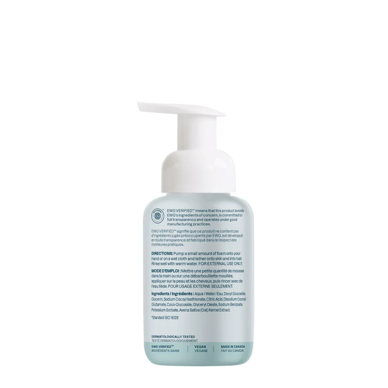 Attitude Sensitive Skin Schuimende Baby Haar & Body wash 250 ml