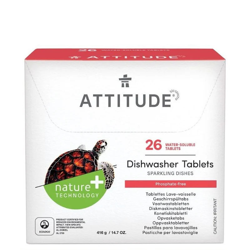 Attitude Nature+ Vaatwastabletten Fosfaatvrij