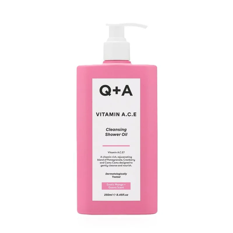 Q+A Vitamine A.C.E. Reinigende Douche Olie