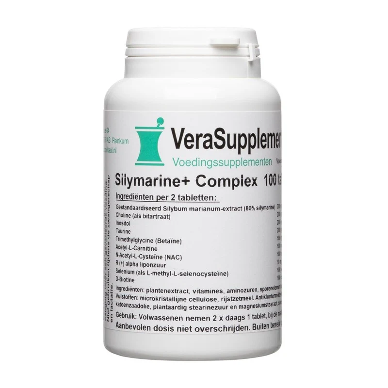 VeraSupplements Silymarine+ Complex Tabletten 100 tabletten