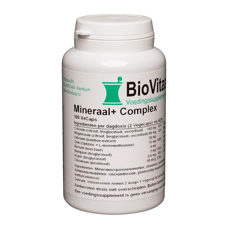 VeraSupplements Mineraal+ Complex Capsules 100 capsules
