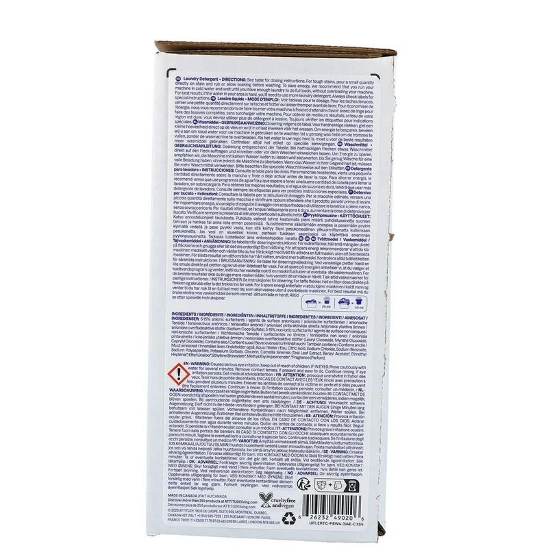 Attitude Nature+ Wasmiddel Wildflowers Bulk to Go
