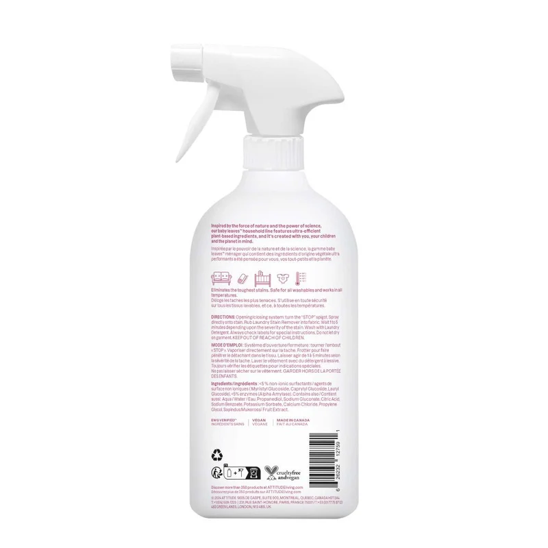 Attitude Baby Leaves Vlekverwijderaar 800 ml