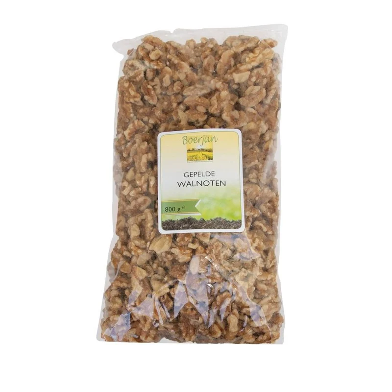 Boerjan Gepelde Walnoten 800 gram