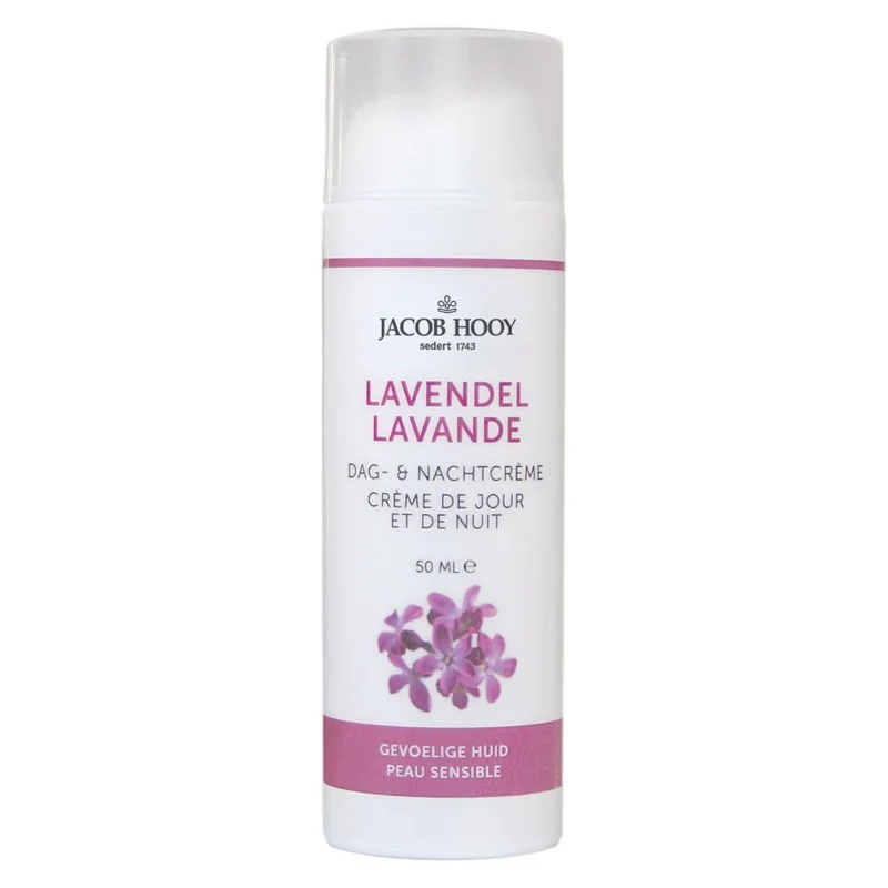 Jacob Hooy Lavendel dag en nachtcreme 50 ml