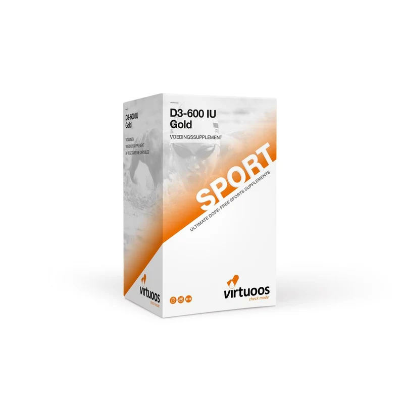Virtuoos D3-600 IU Gold Capsules 90 capsules