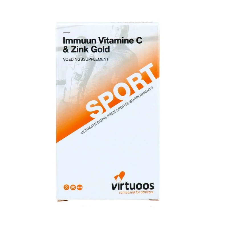 Virtuoos Immune Vitamin C & Zink Gold 90 vcaps