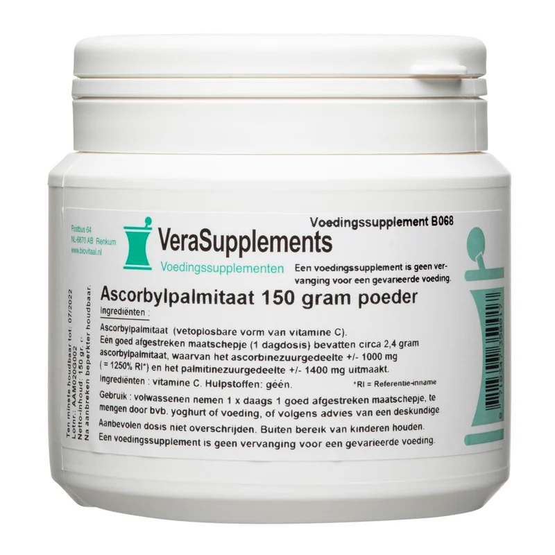 VeraSupplements Ascorbylpalmitaat Poeder 150 gram