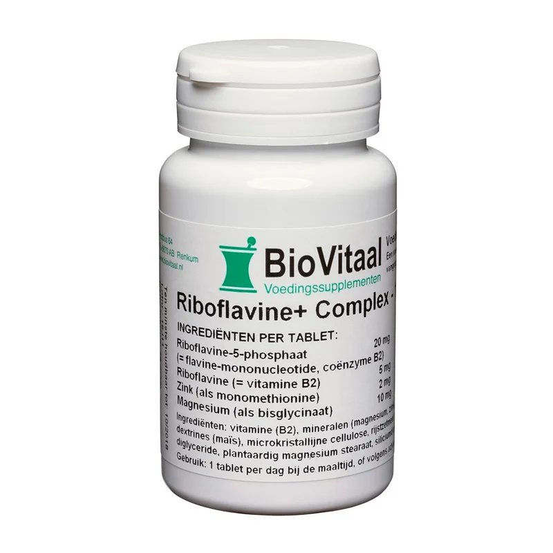 VeraSupplements Riboflavine+ Complex Tabletten 100 tabletten