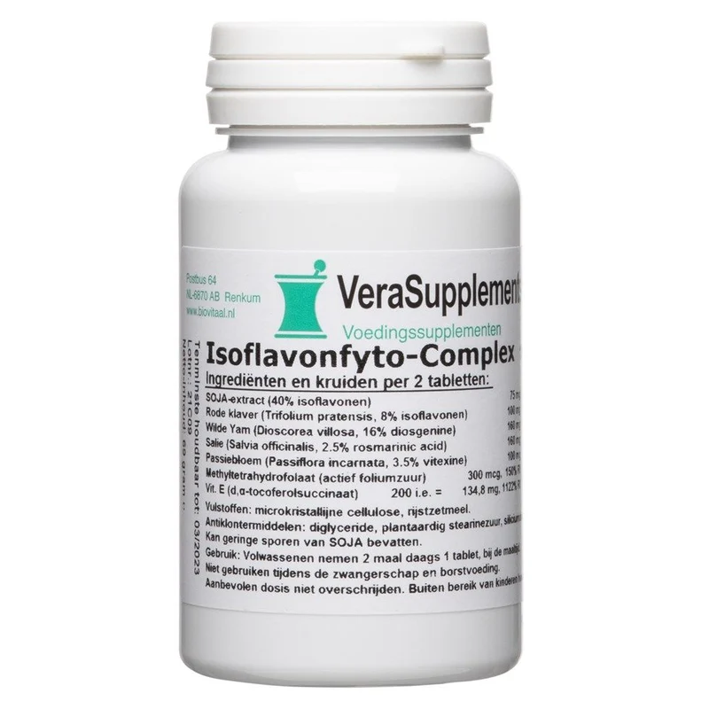 VeraSupplements Isoflavonfyto-Complex Tabletten 100 tabletten