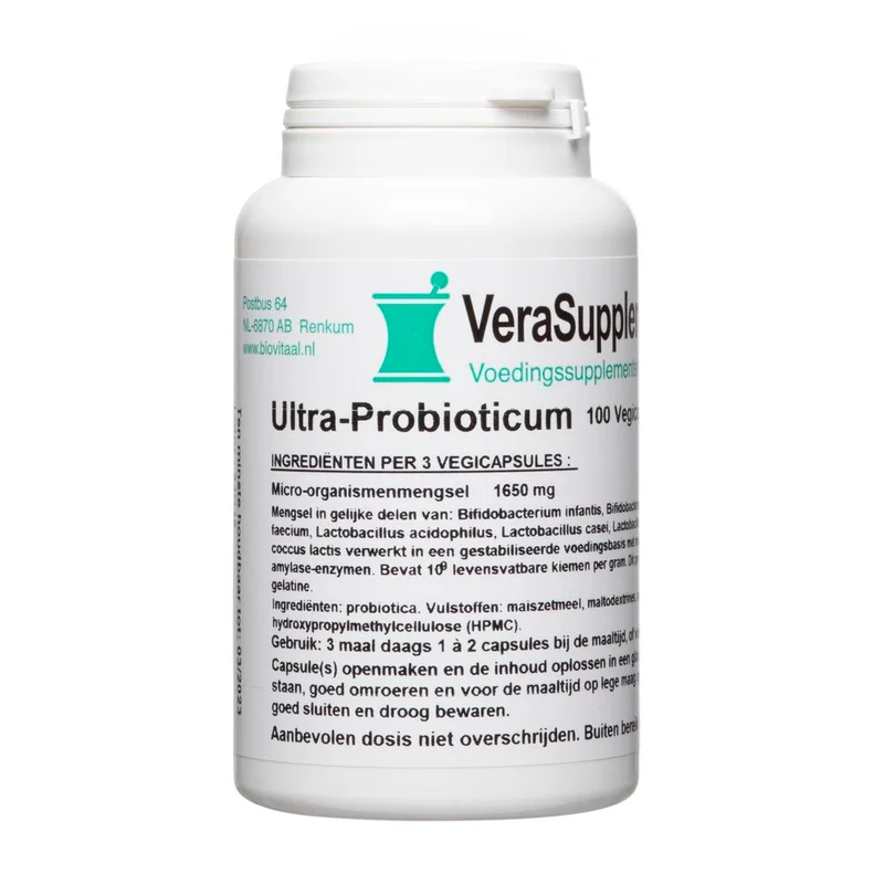 VeraSupplements Ultra Probioticum Capsules 100 vcaps