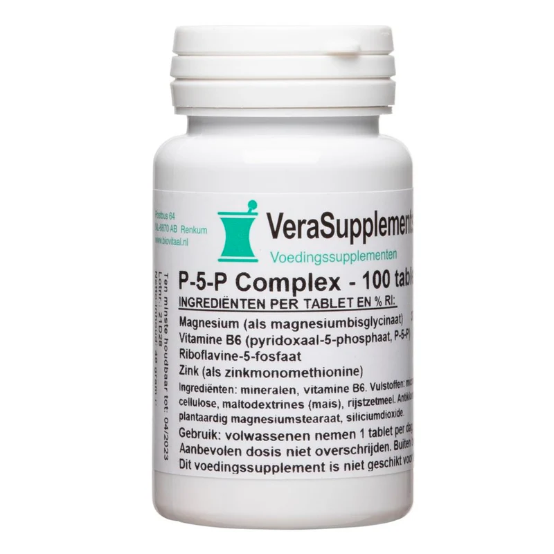 VeraSupplements P-5-P Complex Tabletten 100 tabletten