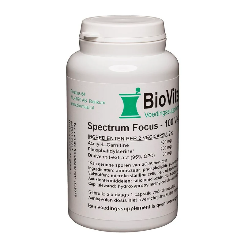 VeraSupplements Spectrum Focus Tabletten 100 tabletten