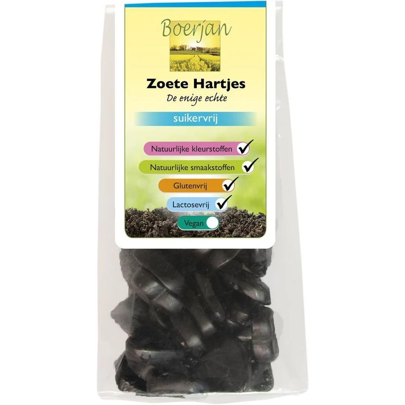 Boerjan Zoute Hartjes 110 gram