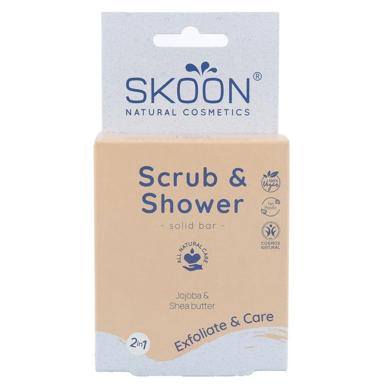 Skoon Solid scrub & shower 90 gram