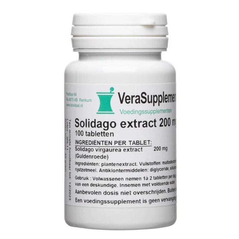 VeraSupplements Solidago Virga Aurea Tabletten 100 tabletten