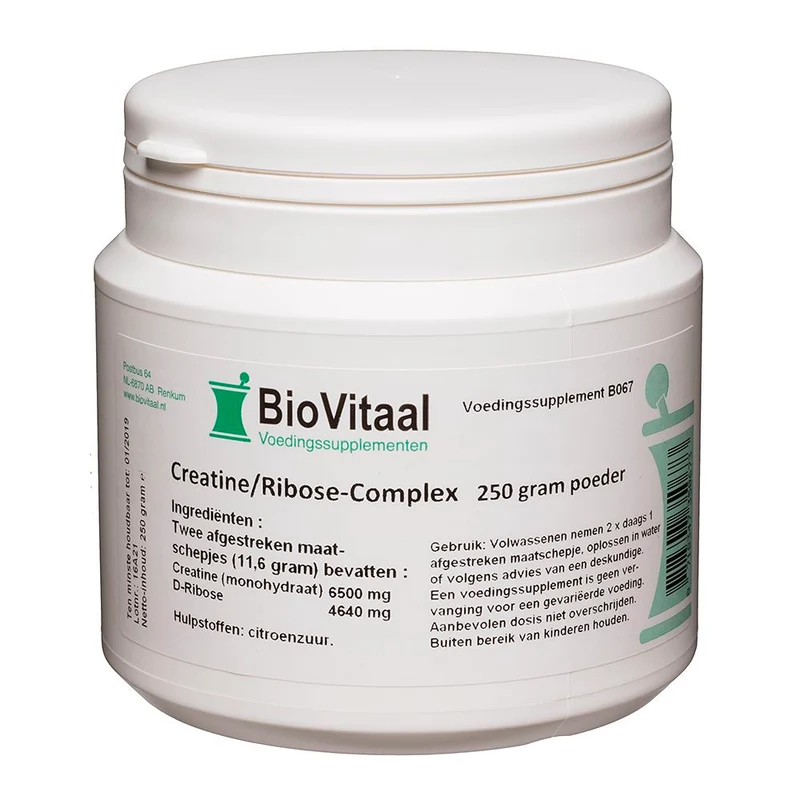 VeraSupplements Creatine Ribose Complex Poeder 250 gram