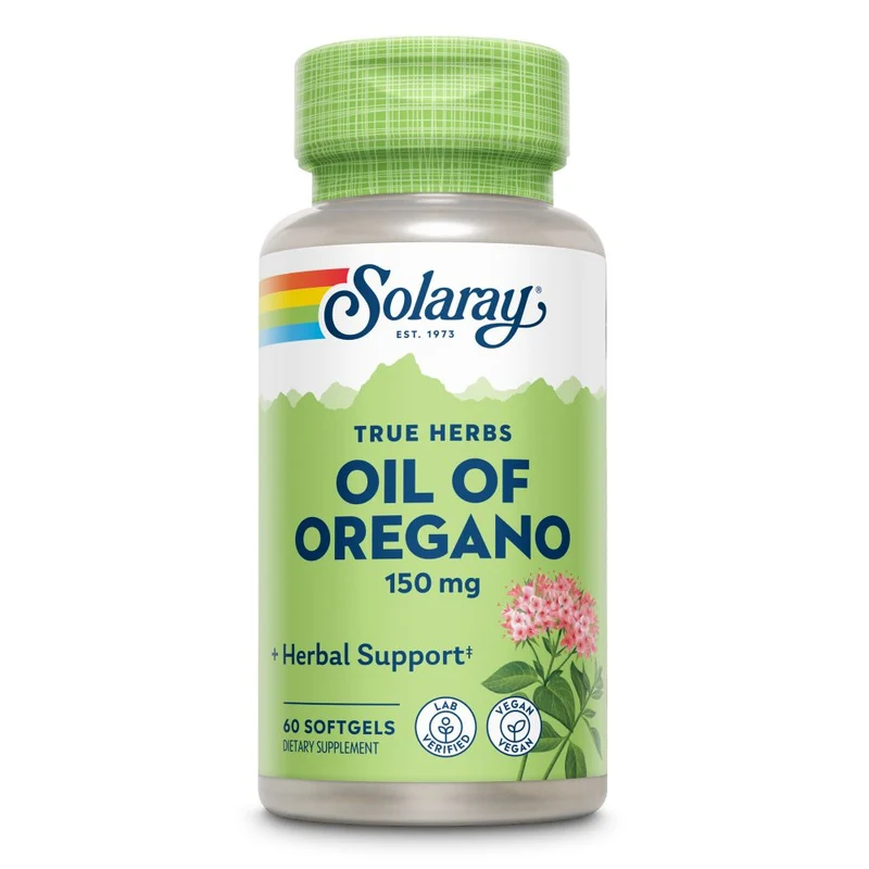 Solaray Oregano Olie 60 capsules