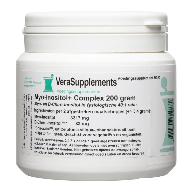 VeraSupplements Myo-Inositol+ Complex 200 gram
