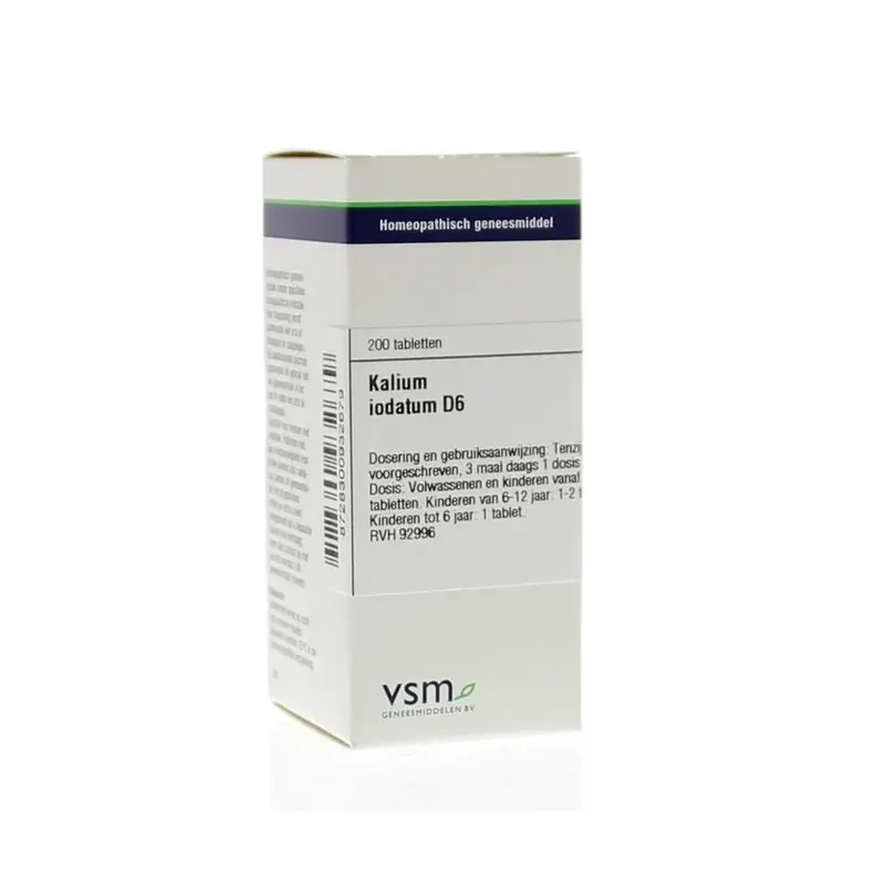 VSM Kalium iodatum D6 200 tabletten