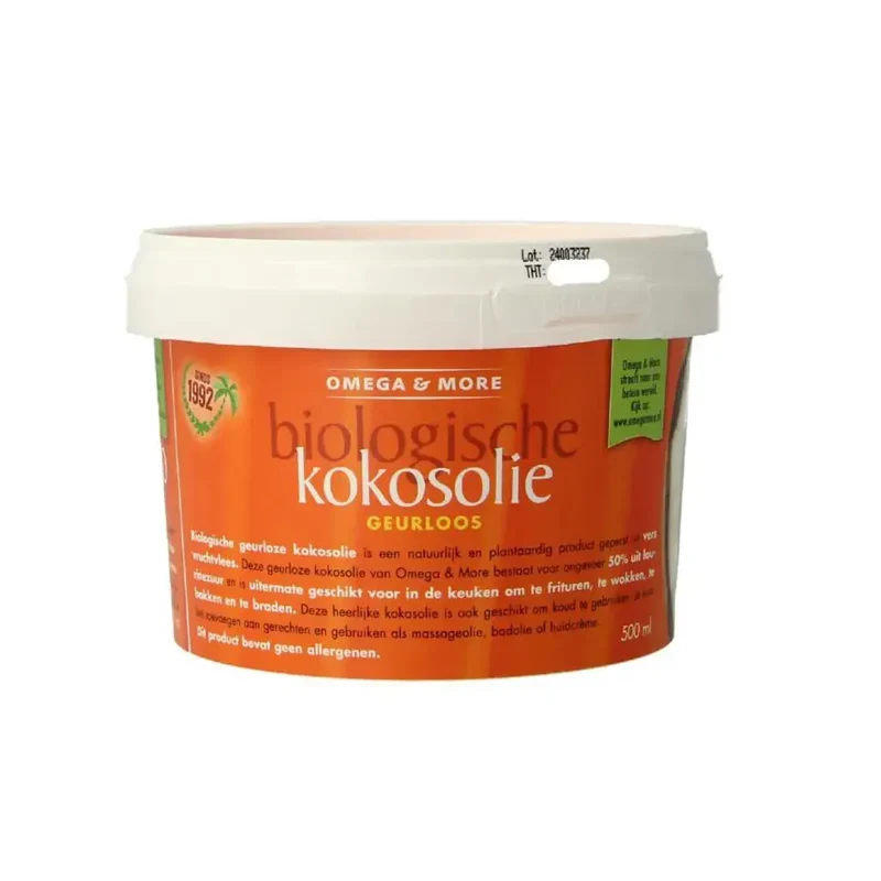 Omega en More Kokosolie geurloos