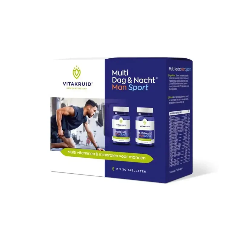 Vitakruid Multi dag & nacht man sport