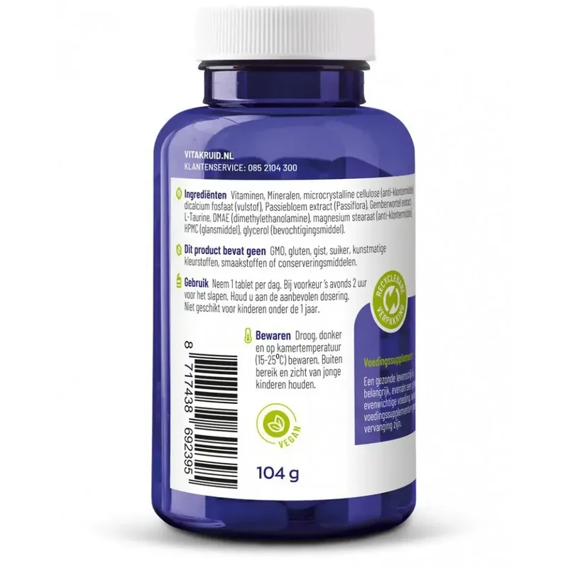 Vitakruid Multi dag & nacht man sport