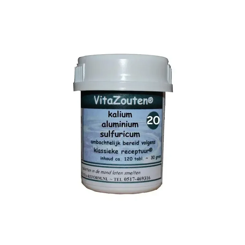Vitazouten Kalium aluminium sulfuricum VitaZout Nr. 20