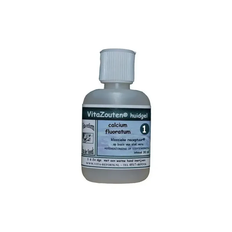 Vitazouten Calcium fluoratum huidgel Nr. 01