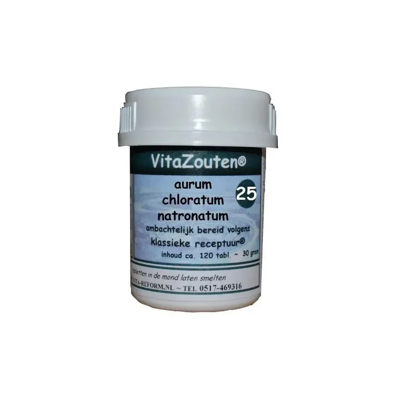 Vitazouten Aurum chlor. natronatum VitaZout Nr. 25