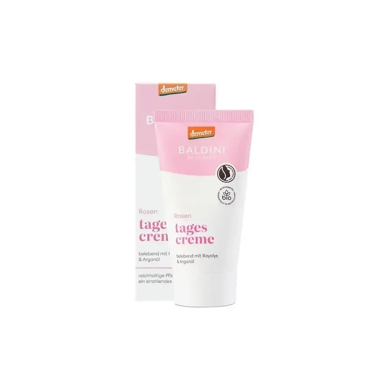 Baldini Dagcreme rijk rose demeter 50 ml