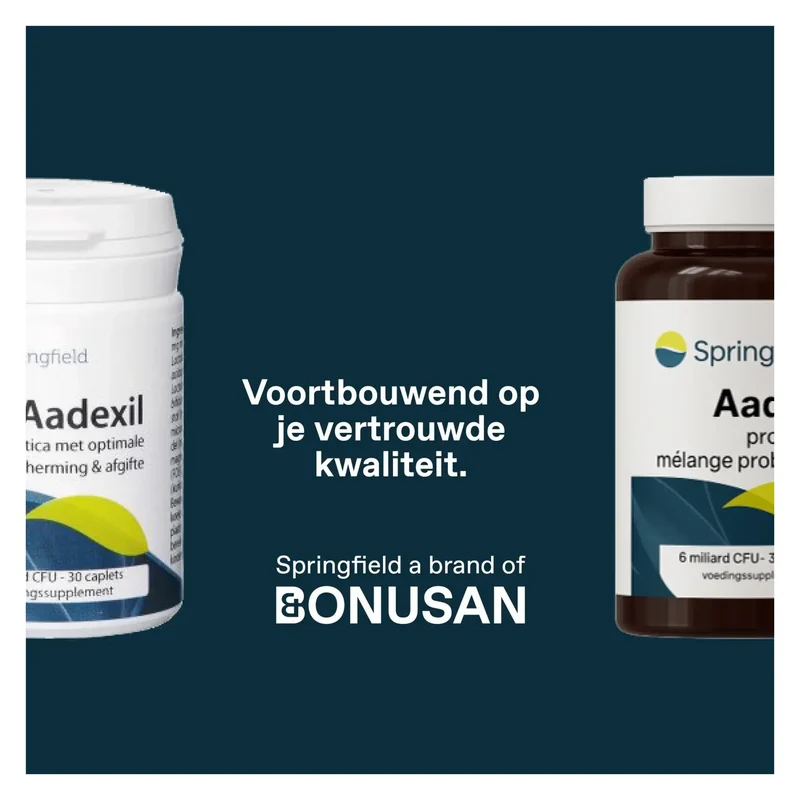 Springfield Aadexil probiotica 6 miljard 90 capsules