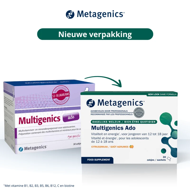 Metagenics Multigenics ado 30 sachets