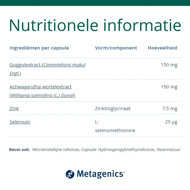 Metagenics Tirform 60 capsules