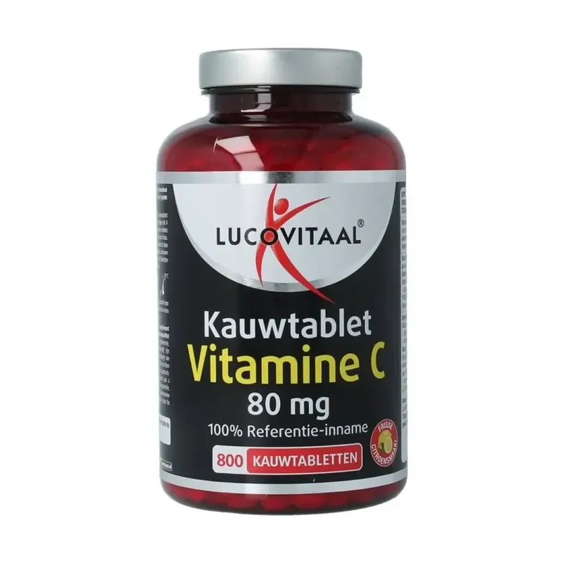 Lucovitaal Vitamine c 80mcg citroen