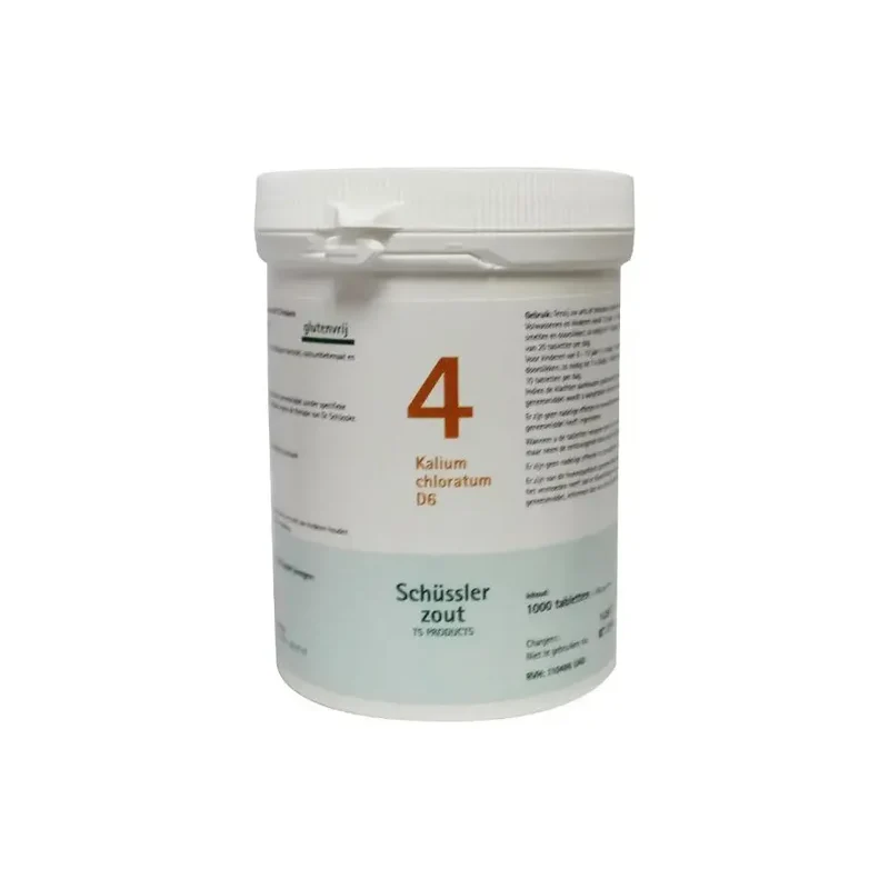 Pfluger Kalium chloratum 4 D6 Schussler