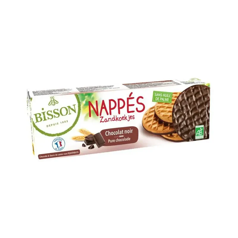 Bisson Pure chocolade frosted granenkoekjes