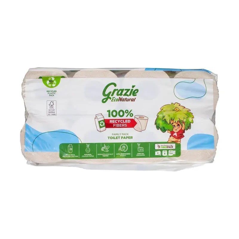 Grazie Natural Toiletpapier 3-laags