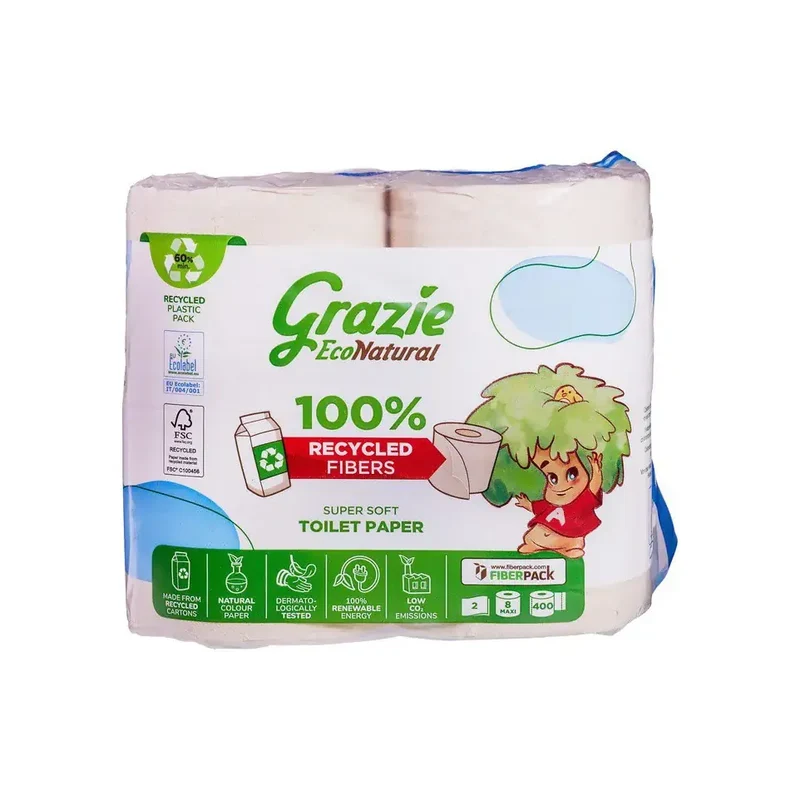 Grazie Natural Toiletpapier 2-laags