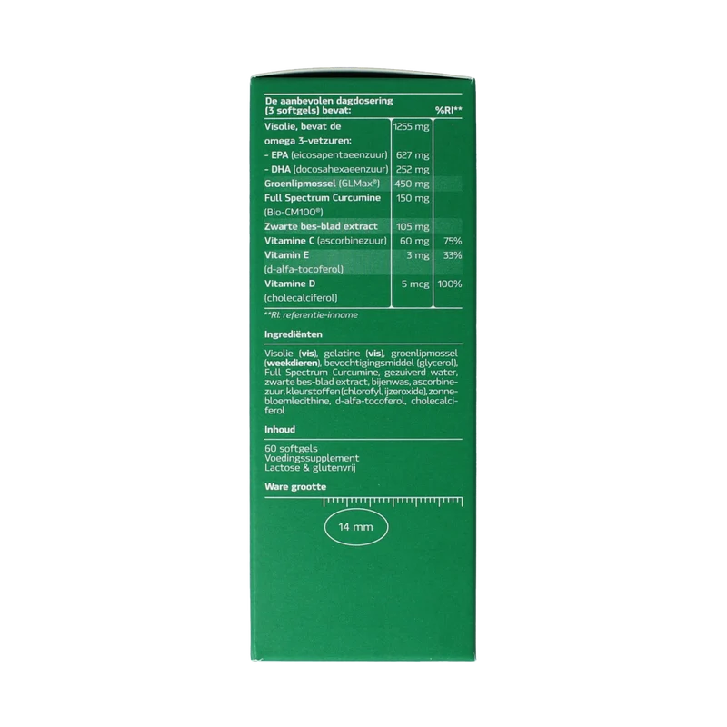 Synofit GLMAX 5-in-1 plus groenlipmossel