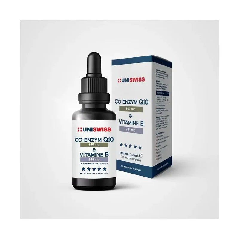 Uniswiss Co-Enzym Q10 en Vitamine E
