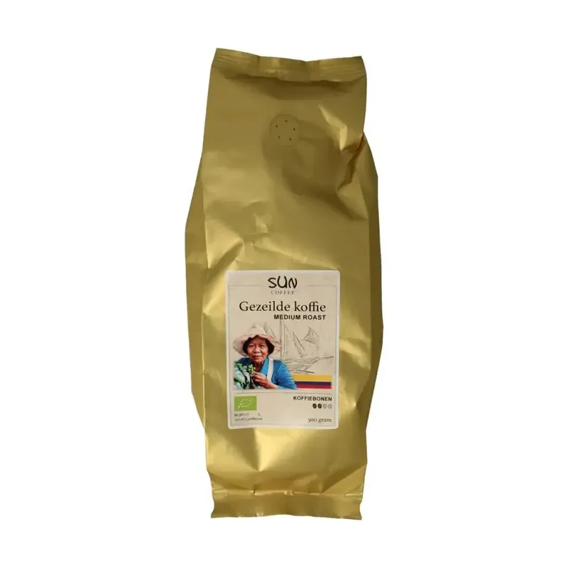 Sun Coffee Gezeilde koffiebonen medium roast