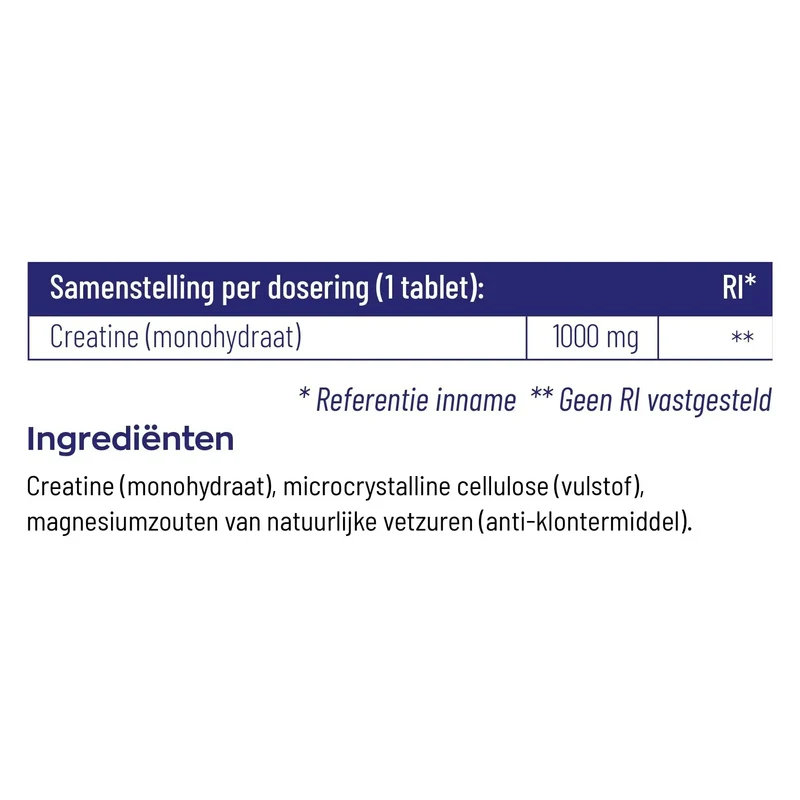 Vitakruid Creatine Monohydraat