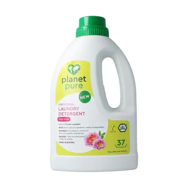 Planet Pure Wasmiddel vloeibaar universeel wild rose