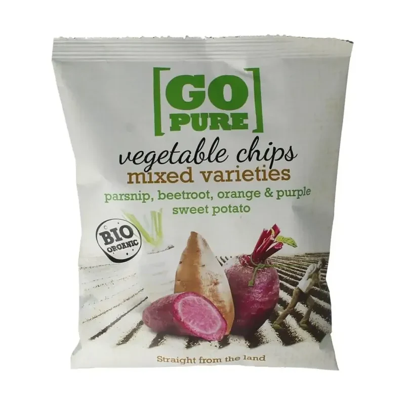 Go Pure Chips groente biologisch