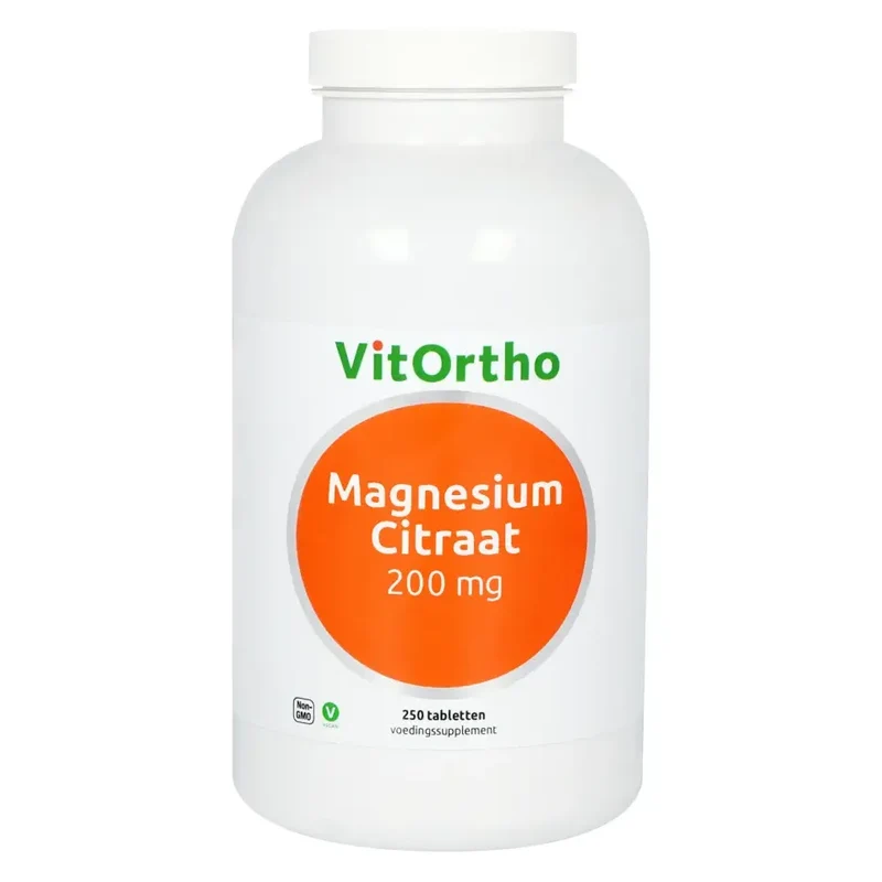 VitOrtho Magnesium citraat 200 mg