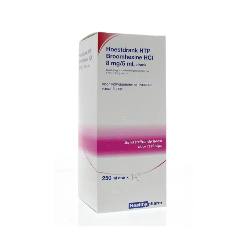Healthypharm Broomhexine hoestdrank 8 mg