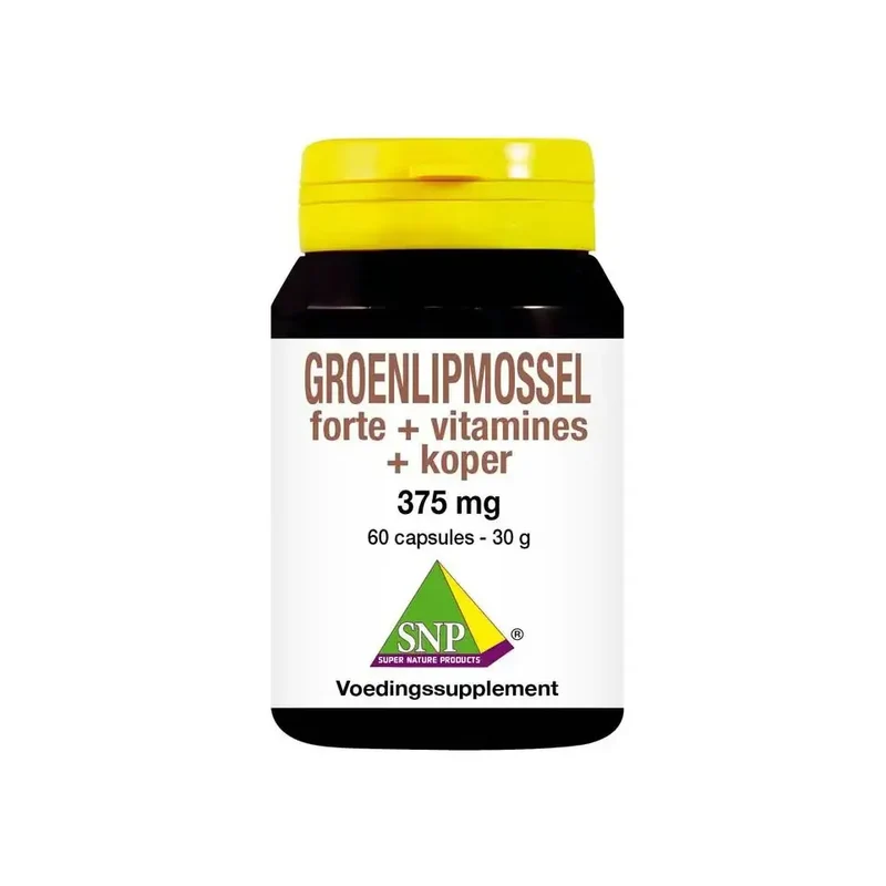 SNP Groenlipmossel forte + vitamines + koper