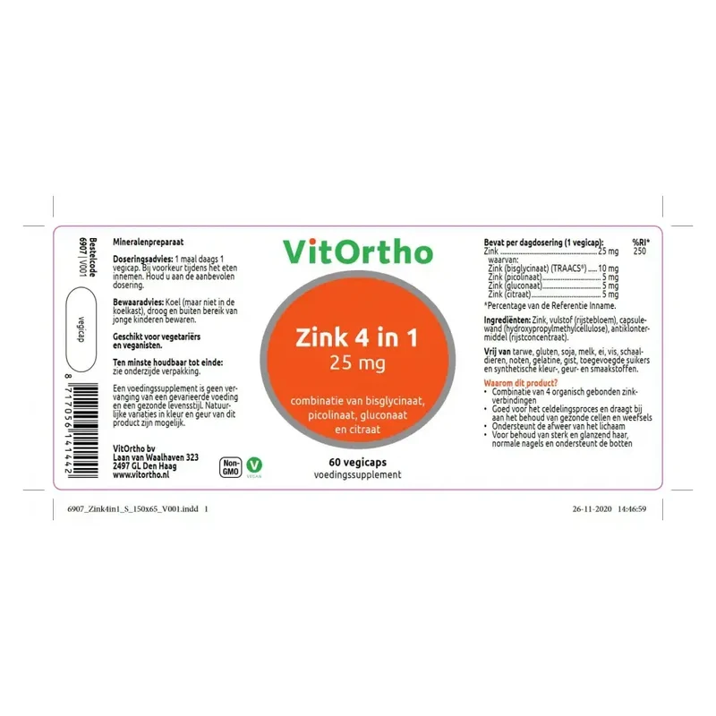 Vitortho Zink 4 in 1